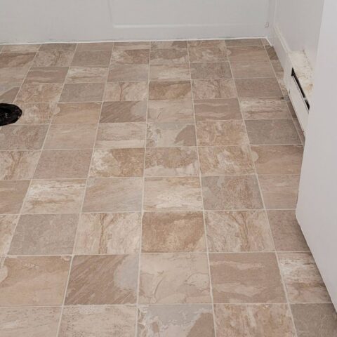 Commercial sheet vinyl flooring by DK Flooring Inc