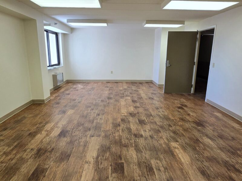 Luxury vinyl tile flooring for offices in Massachusetts